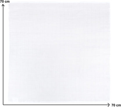 NATUREMARK pieluchy muślinowe 70cm x 70cm x9szt
