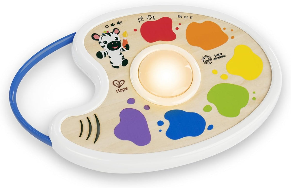 HAPE Magic Touch Musik-Malerpalette in 3 Sprachen 17,5 x 27 cm