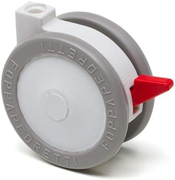FOPPAPEDRETTI roulettes pivotantes avec frein pour lit bébé, lot de 4