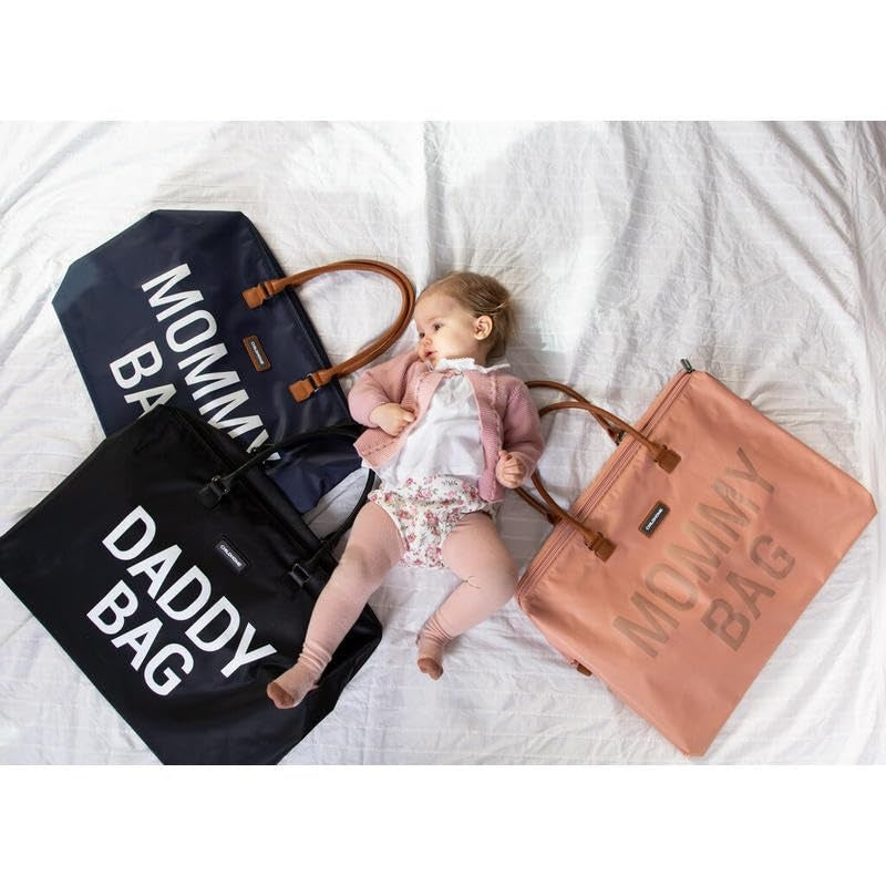 CHILDHOME Mommy Bag anyukáknak való táska pelenkázóalátéttel