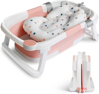 GLENMORE foldable bathtub with drain