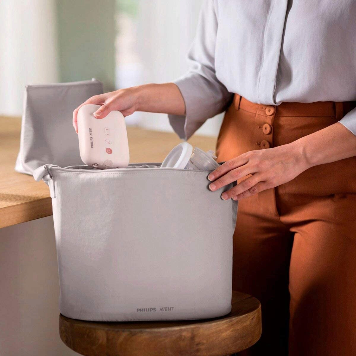 PHILIPS AVENT SCF397/11 podwójny LAKTATOR elektr.1