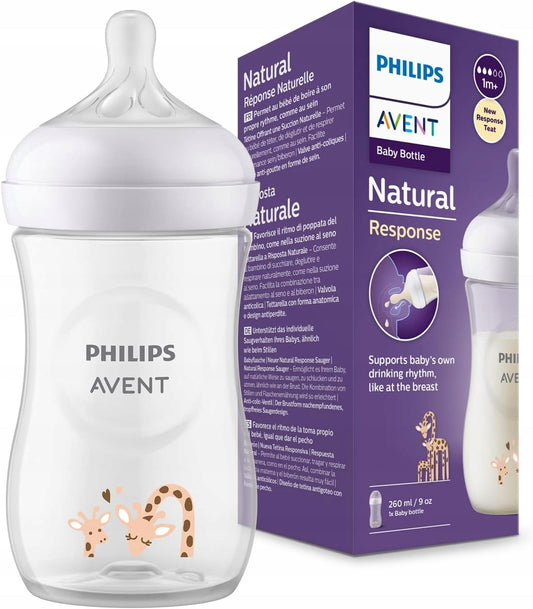 PHILIPS AVENT Natural RESPONSE butelka 260 ml 1msc+