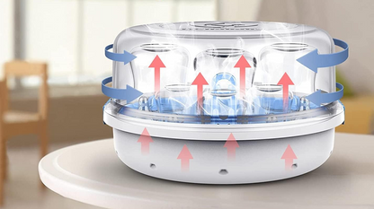 BELLABABY BLA8913 mikrohullámú sterilizáló + csipesz