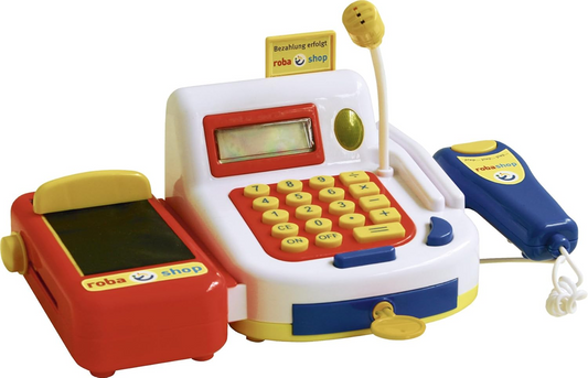 ROBA 9714 Registrierkasse mit Sound und Zubehör 29 cm