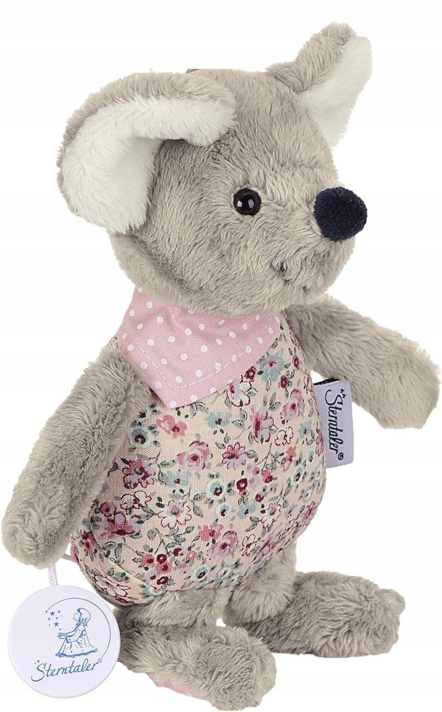 STERNTALER Șoricelul Mabel cu cutie muzicală, 18 cm „O