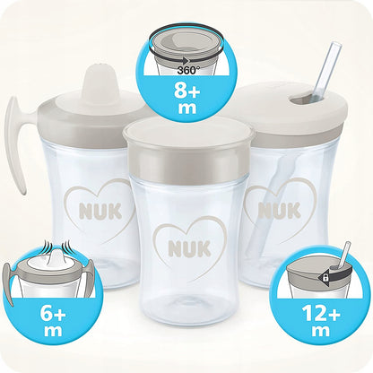 NUK Magic Cup spill-proof cup 230 ml, 360-degree drinking rim