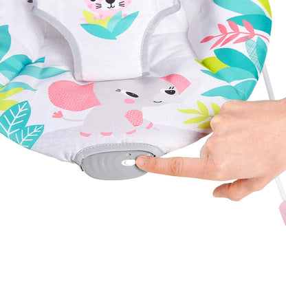 BRIGHT STARTS Flamingo Vibes leżaczek z wibracjami