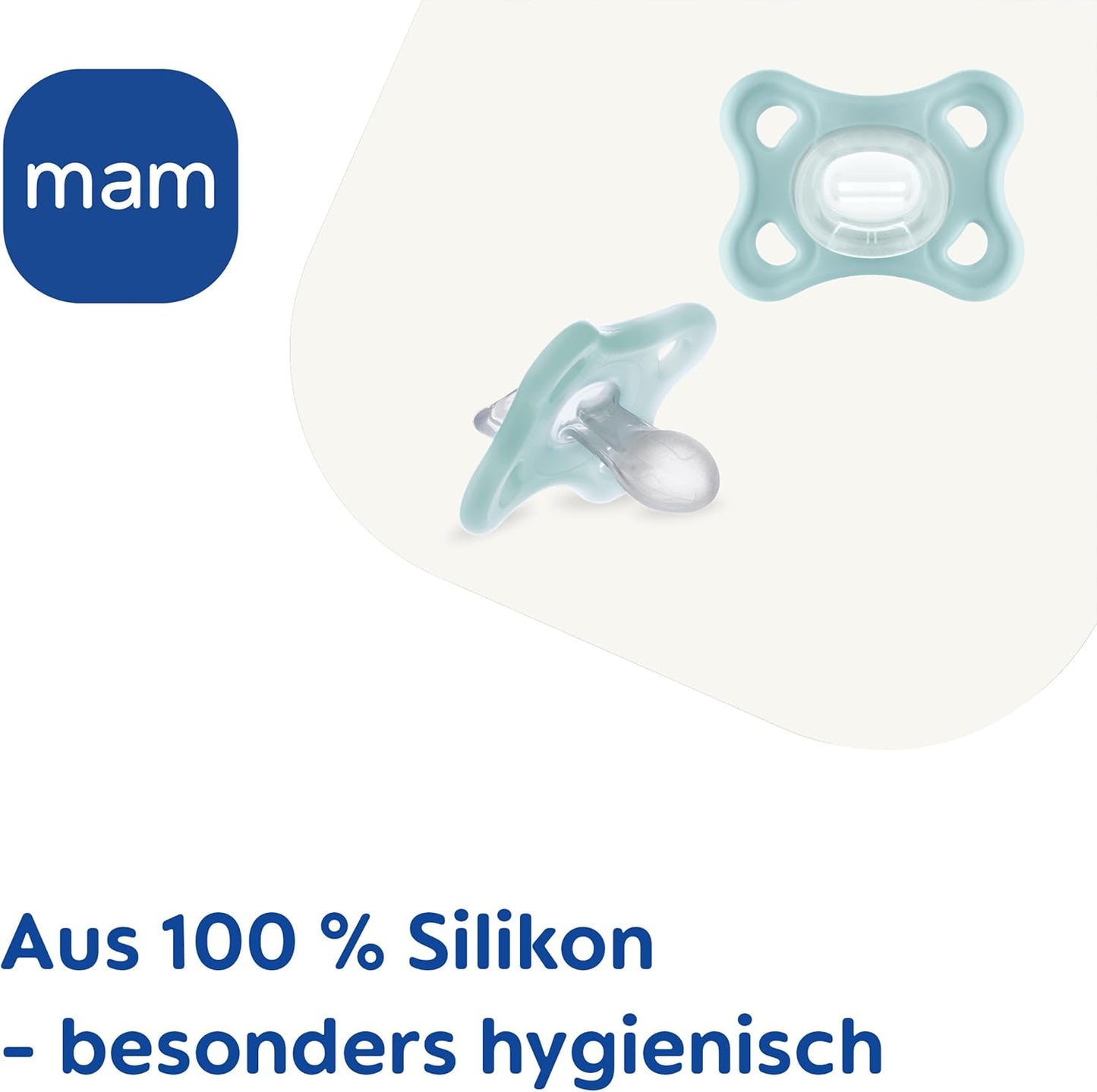 MAM Comfort smoczek uspokajający silikonowy x2 3-12m – zdjęcie produktu 4