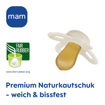 MAM Original smoczek uspokajający lateksowy x2 6-16m – zdjęcie produktu 6
