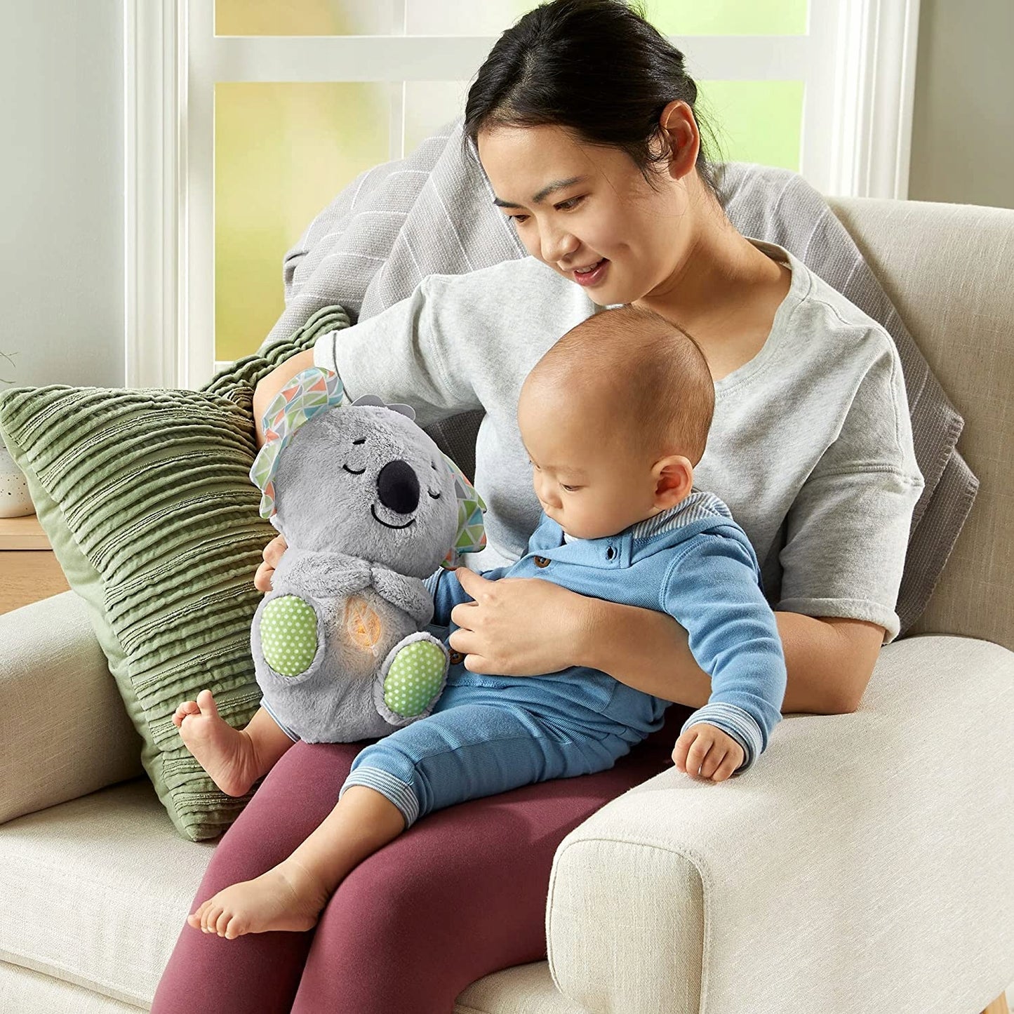 FISHER-PRICE śpiący KOALA oddychający brzuszek