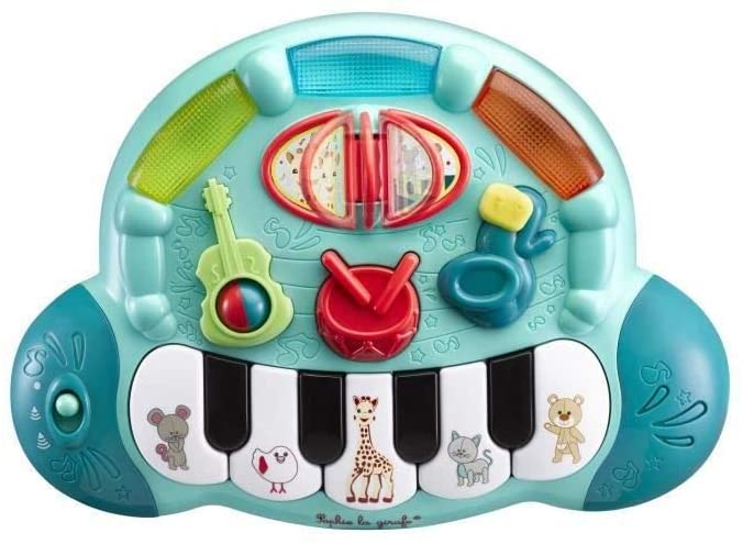 SOPHIE LA GIRAFE Interaktives Klavier Licht + Sound 10 Monate+