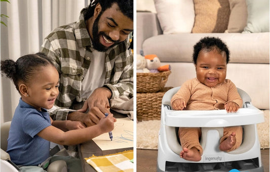 INGENUITY Baby Base 2in1 seggiolone da pappa portatile