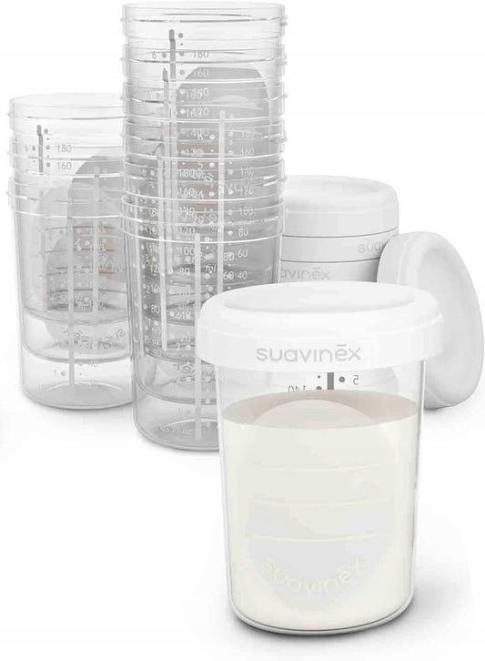 SUAVINEX contenitori per la conservazione 10 x 200ml
