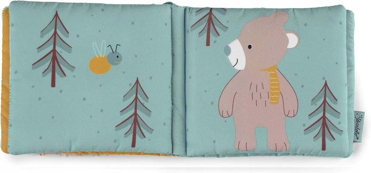 STERNTALER Sensorisches Buch BÄR ERIK Anhänger „N