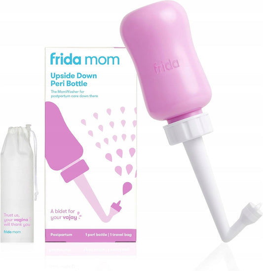 FRIDA Mom butelka do pielęgnacji poporodowej Peri 295 ml + etui