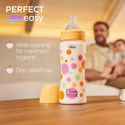 CHICCO fľaša Perfect Easy 4m+ 300ml