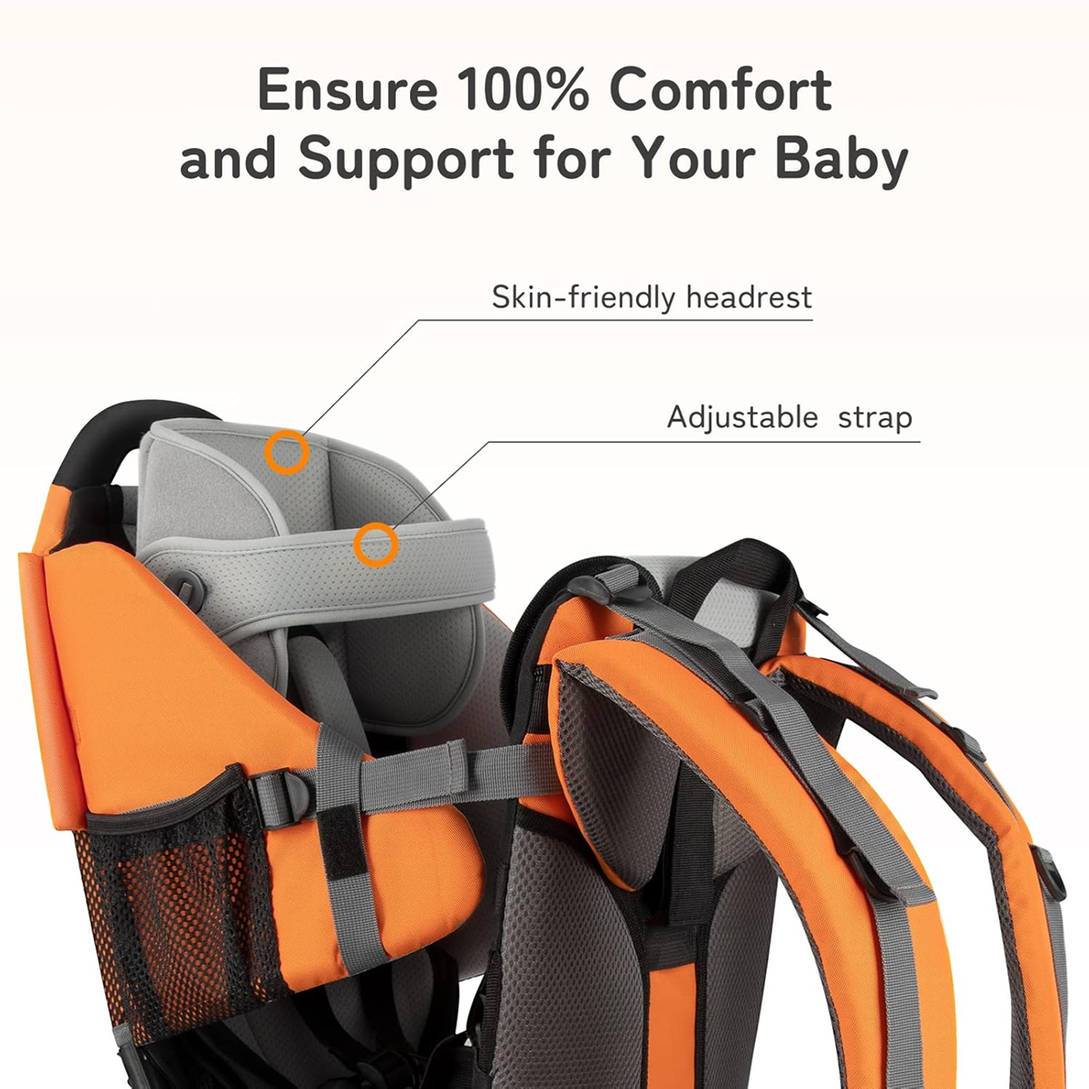 BESREY KRAXE Babytrage Wanderkraxe 6-36 Monate