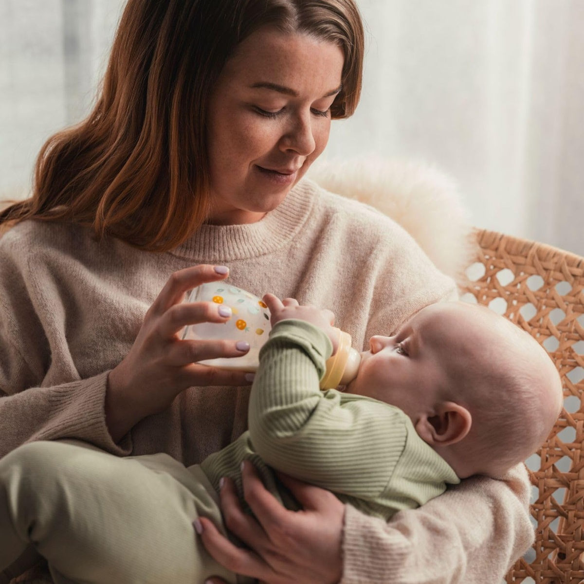 MAM Feel Good üveg cumisüveg 170 ml 0 hó+ 1-es cumifej