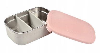 BEABA stainless steel lunchbox 760 ml with compartments