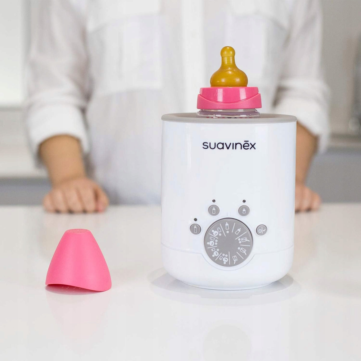 SUAVINEX 3-in-1 flessen- en potjesverwarmer