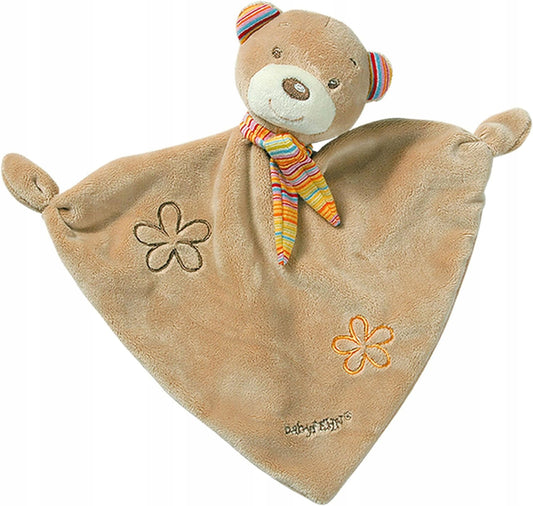 FEHN RAINBOW Kuscheltuch 26 x 28 cm BÄR