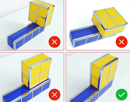 JUSTUP The Magic Block LED éjjeli lámpa 7 elem 7 szín TETRIS