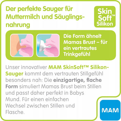 MAM tetinas para biberón 4m+ x2
