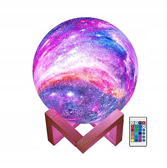 BAKTH Galaxie Lampnight light + remote controlage 0 +multicolourdiameter 15 cmrechargeable power supply (USB