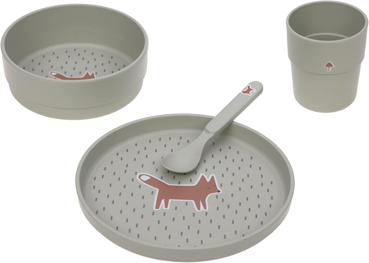 LÄSSIG melaminmentes étkészlet Little Forest Fox