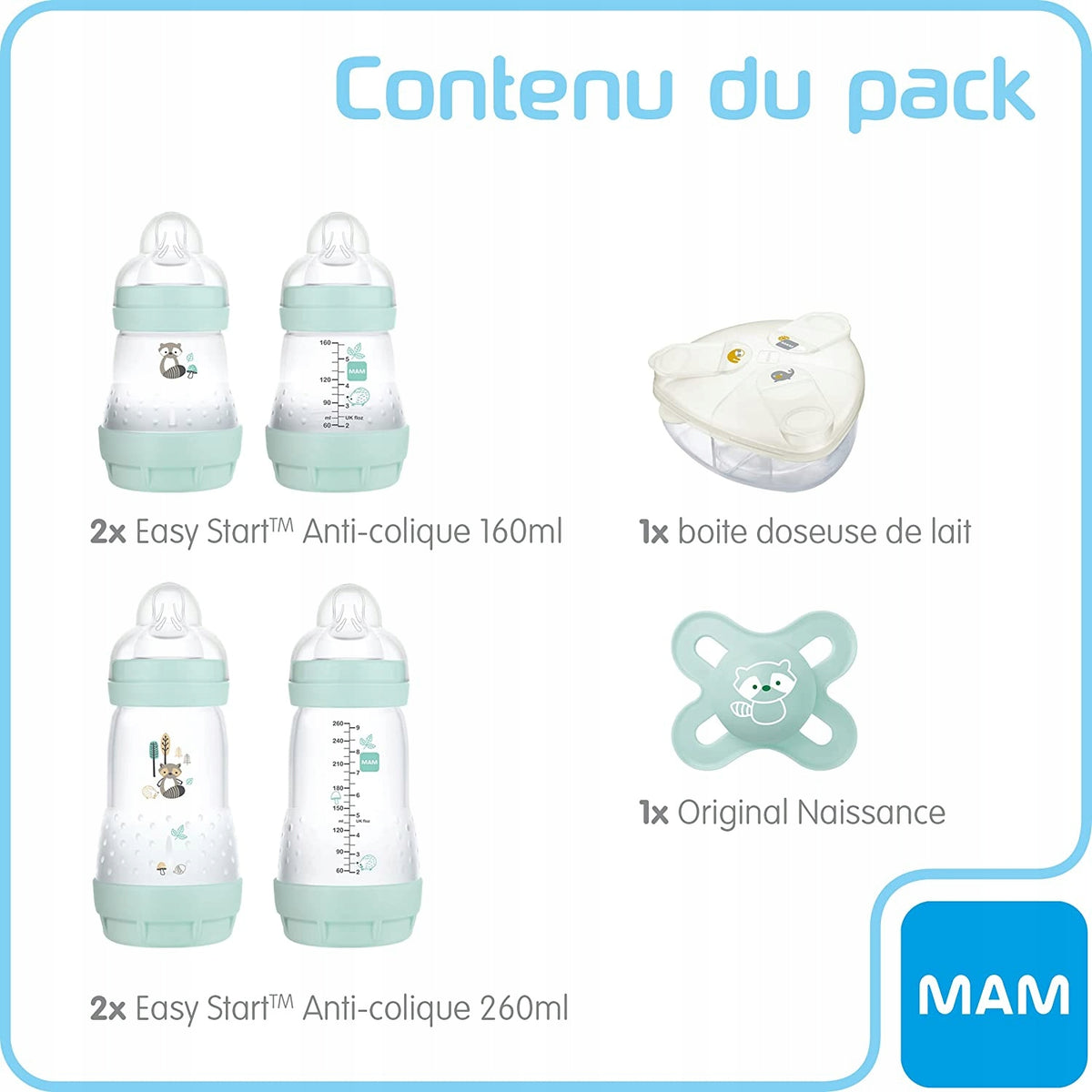 MAM Easy Start set Anticólicos 6 unidades