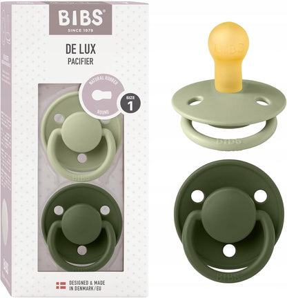 BIBS DE LUX fopspenen 2pak 0-6msc