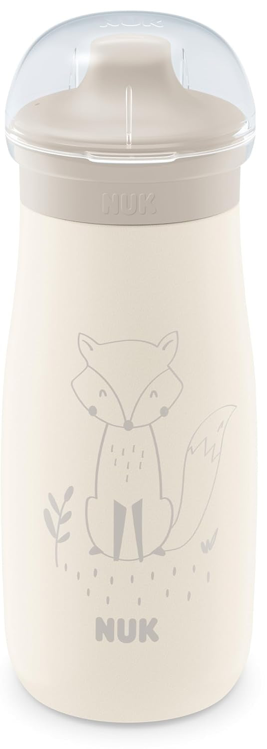 NUK Mini-Me Sip stalowa butelka z twardym ustnikiem 300 ml 9 m+ LIS