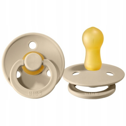 BIBS COLOUR smoczki uspokajające 2pack kauczuk 6msc+