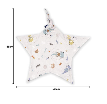 JULIUS ZOLLNER kocyk do przytulania 35 x 35 cm