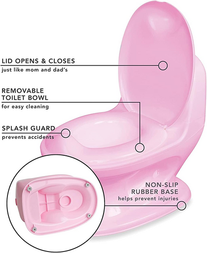 NUBY Dr. Talbots Töpfchen Meine Erste Toilette mit Sound