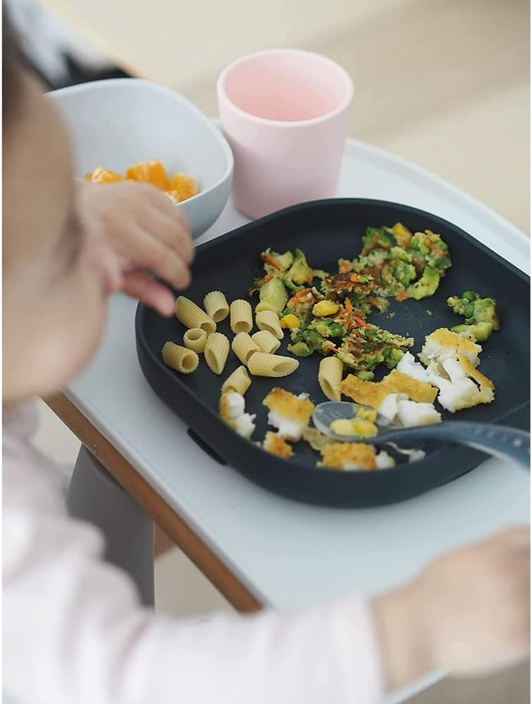 Set di stoviglie in silicone BEABA con ventosa