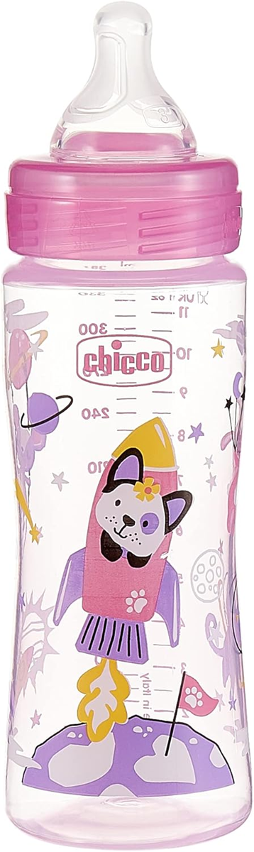 CHICCO Well Being cumisüveg 4 hónap+ 330 ml