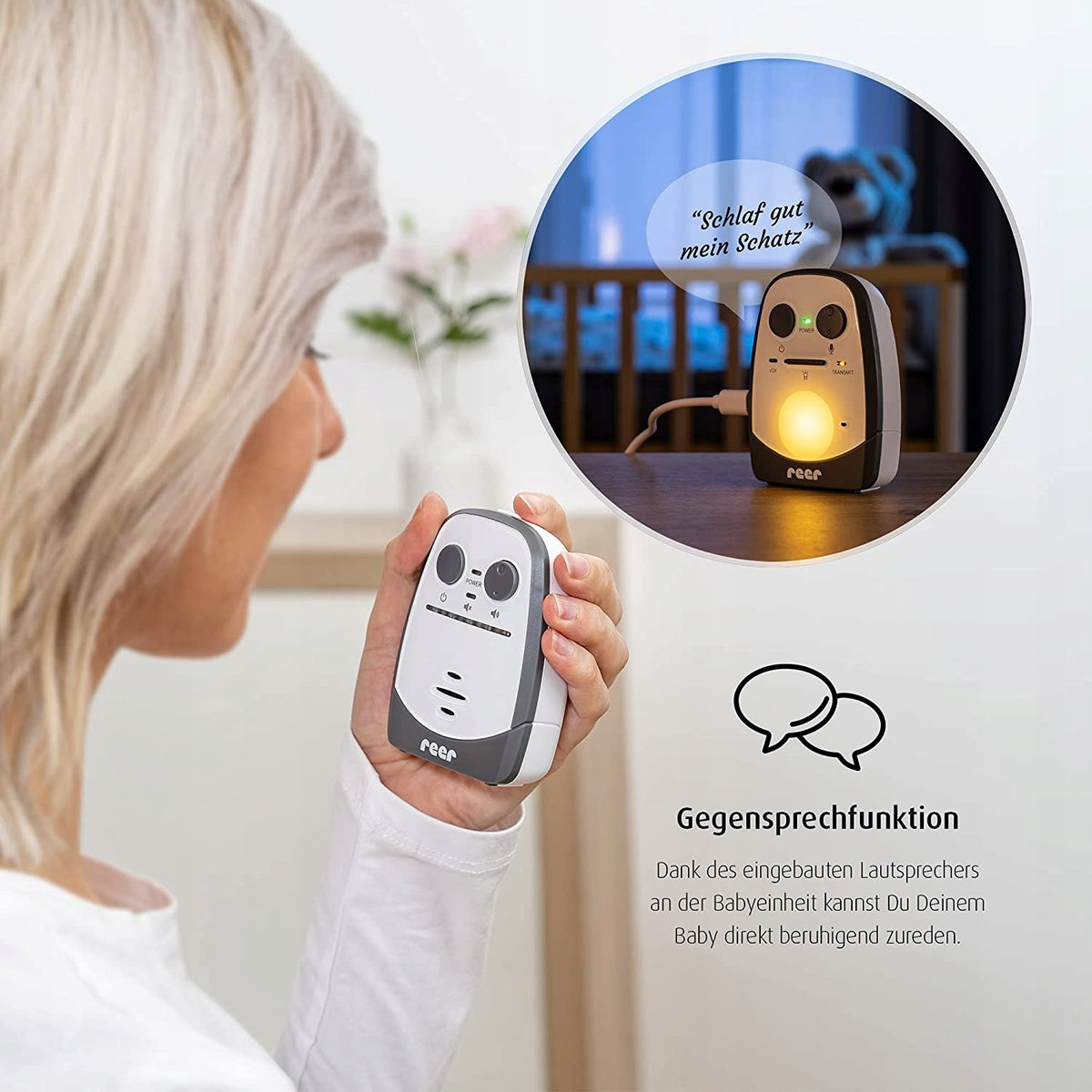 REER Cosmo digitální dětská chůvička 600m