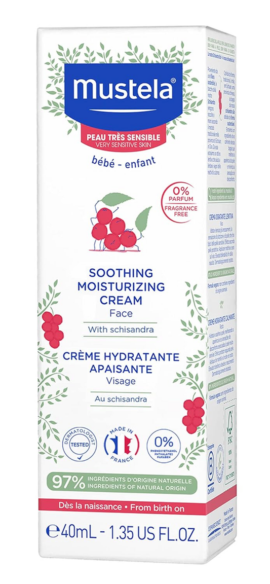 MUSTELA Feuchtigkeitsspendende Gesichtscreme für sehr empfindliche Haut 40 ml