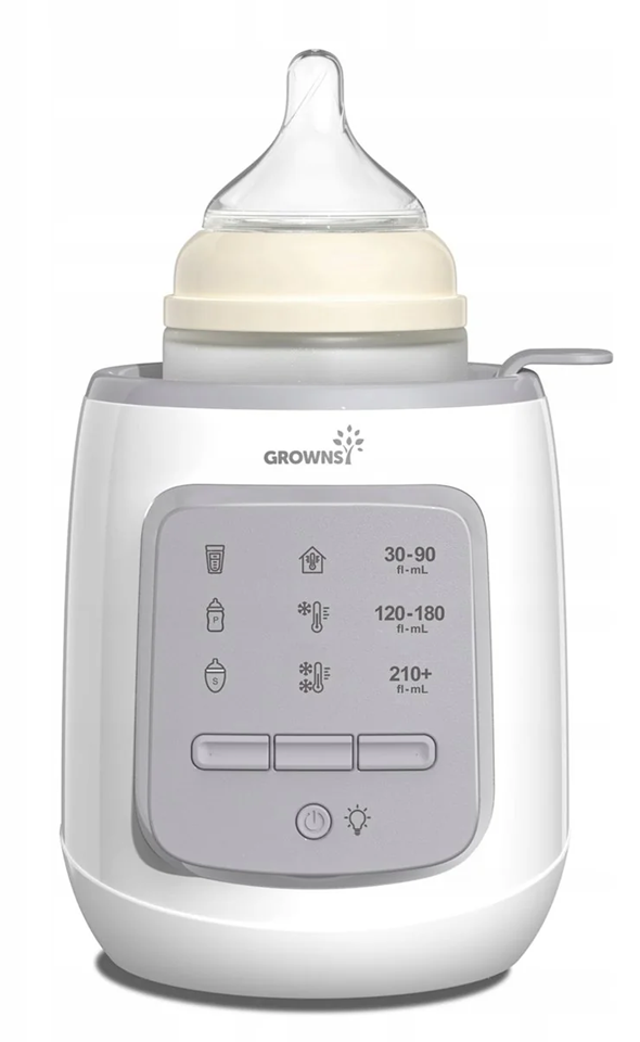 GROWNSY 9 az 1-ben cumisüveg- és üveges melegítő világítással