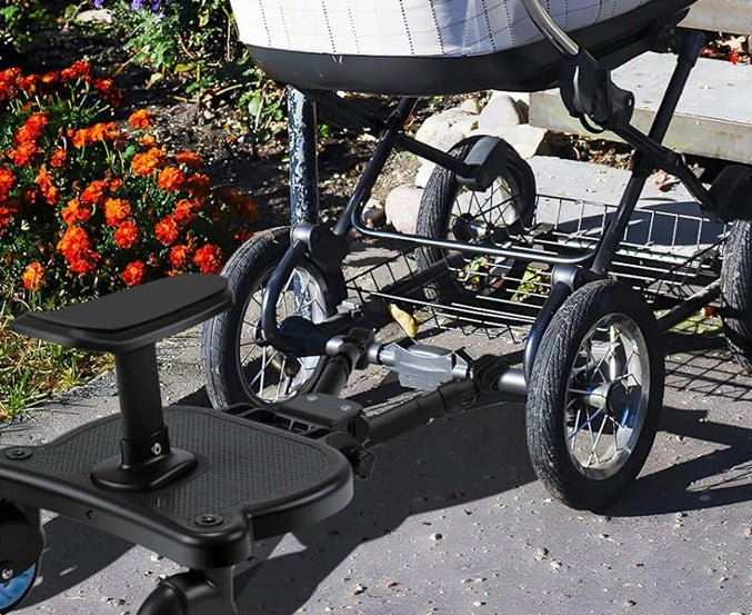 FNRIDS univerzális testvérfellépő babakocsihoz, teherbírás 25 kg