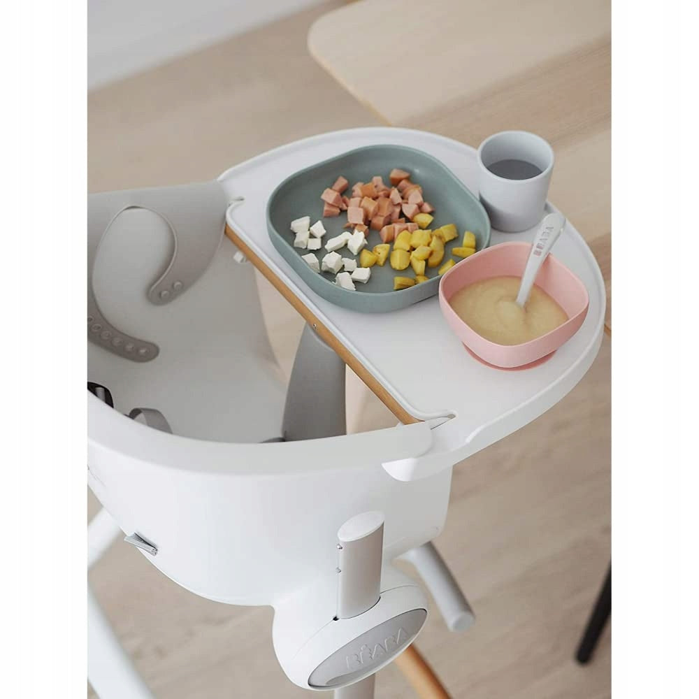 BEABA set de vajilla de silicona con ventosa para bebés