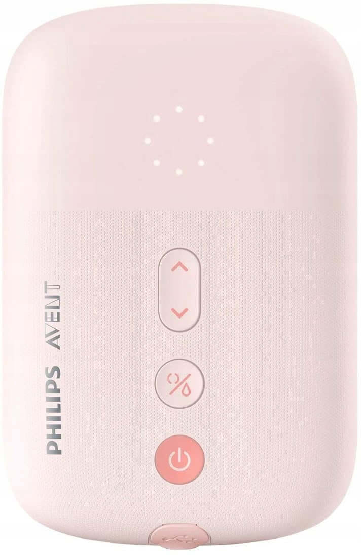 PHILIPS AVENT SCF397/11 podwójny LAKTATOR elektr.1. różowy, elektryczny, używany, kompletny