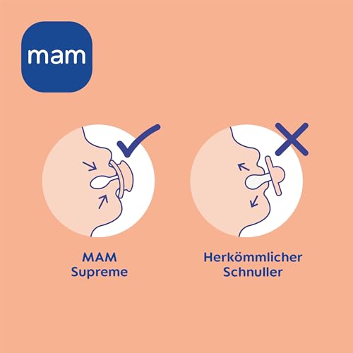 MAM Supreme Day&Night silicone pacifier 0-6m x4 GLOW-IN-THE-DARK