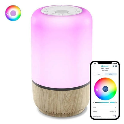 MAXI-COSI Soothe veilleuse LED avec haut-parleur application Connected Home
