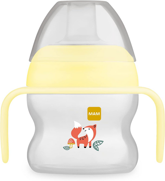 MAM Starter Cup tasse anti-fuite 150 ml 4 m+ RENARD