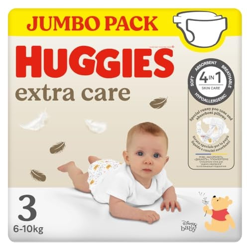 Huggies Extra Care pelenka 3-as méret x40