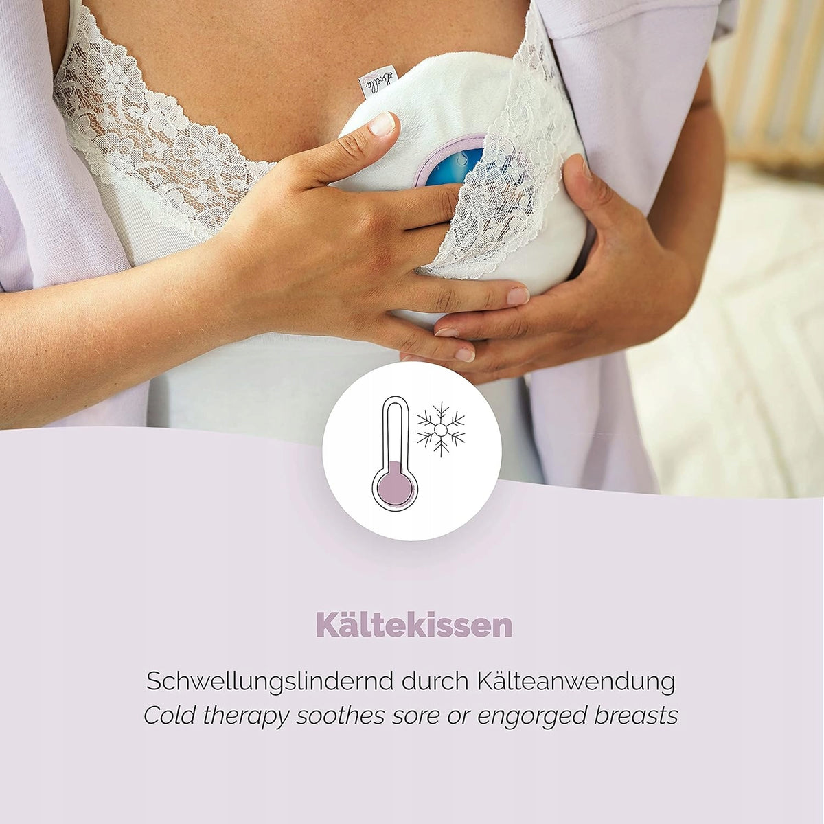 LIVELLA kompresser x 2 gelkompresser för brösten 3i1