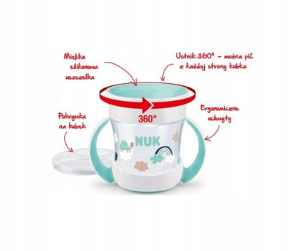 NUK Mini Magic Cup KUBEK NIEKAPEK 160 ml
